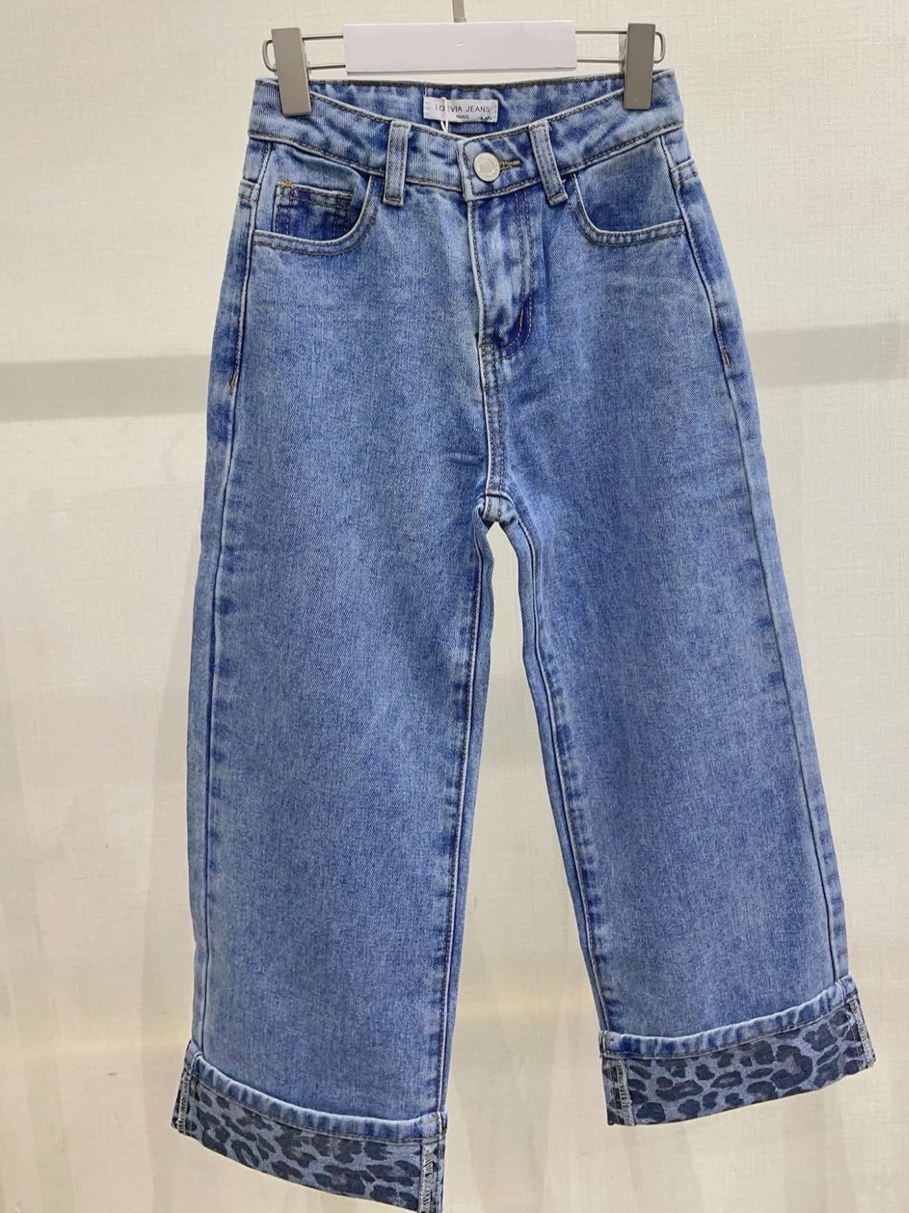 JEANS LEOPARD