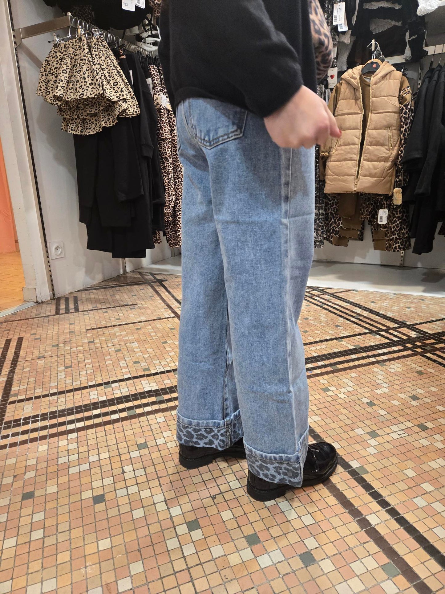 JEANS LEOPARD