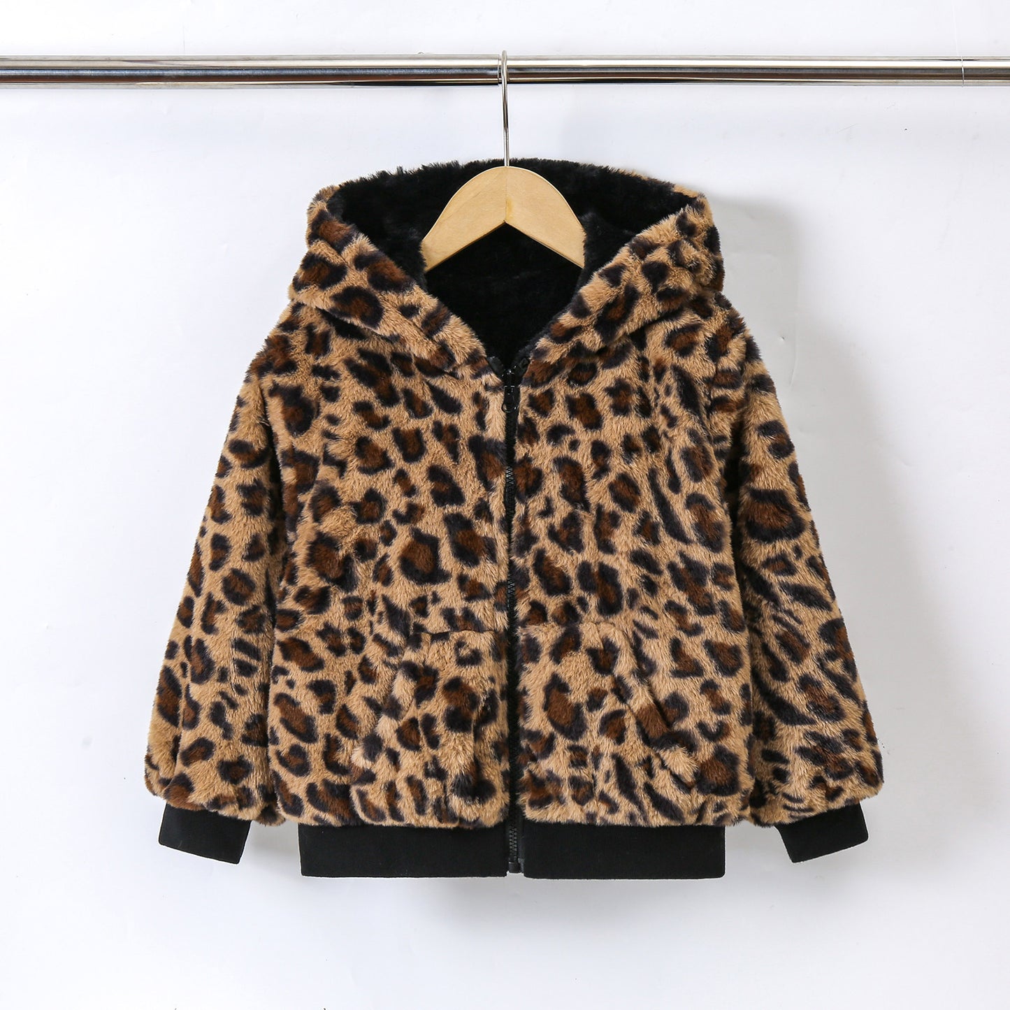 VESTE REVERSIBLE léopard