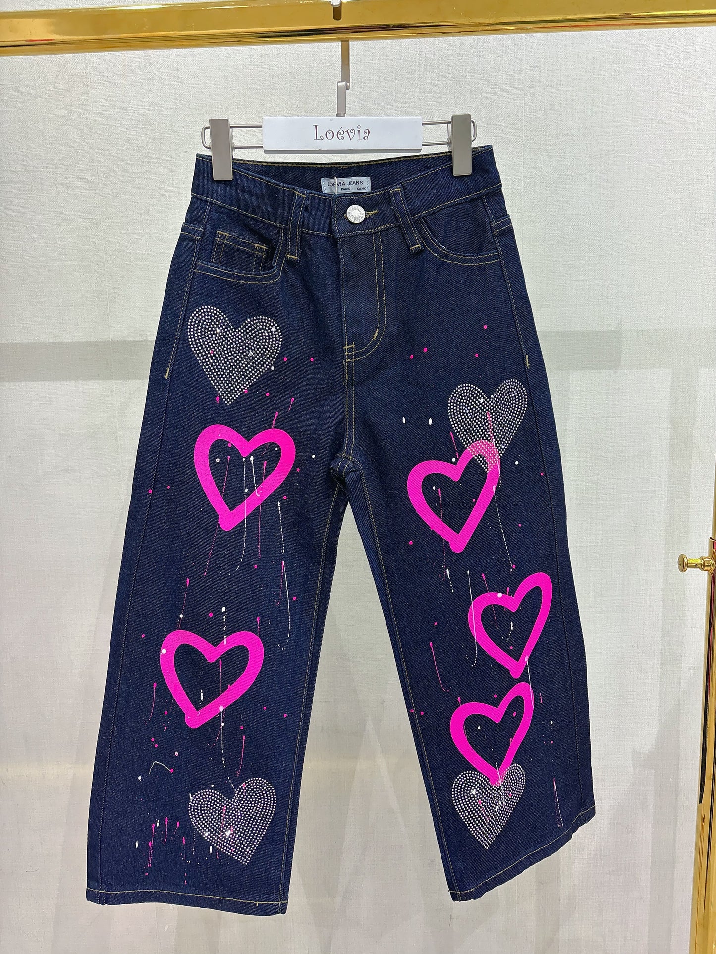 JEANS B5701 bleu brut