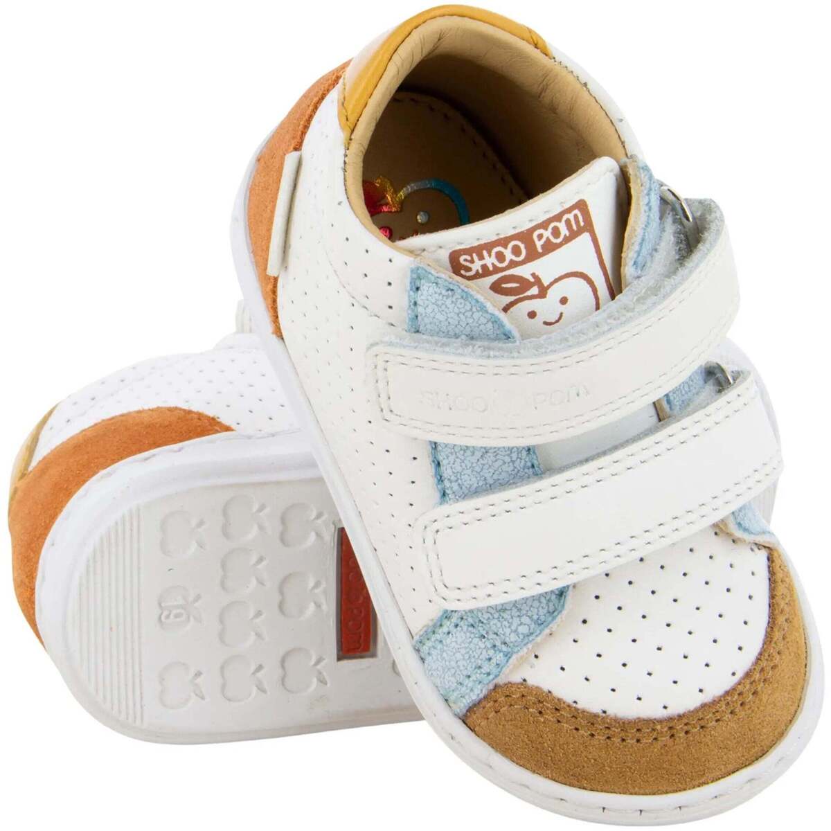 BOUBA BOX EASY SHOOPOM blanc et camel