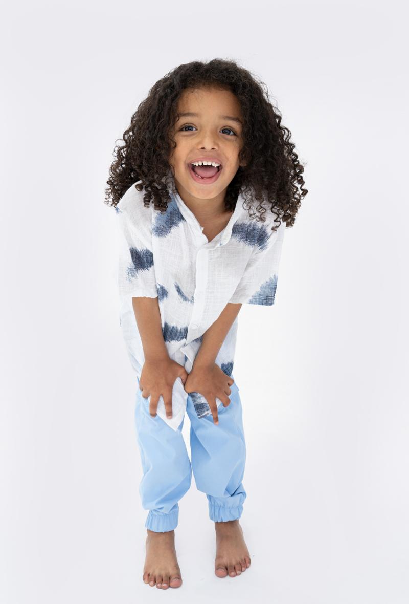 CHEMISE bleu et blanc