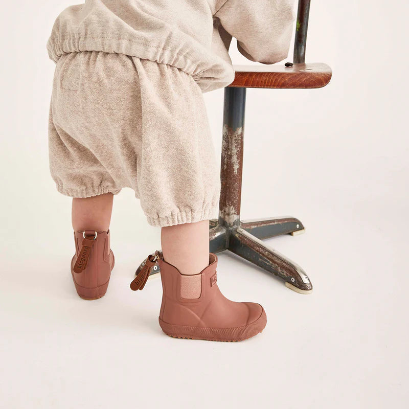 RUBBER BISGAARD BOTTE DE PLUIE rose