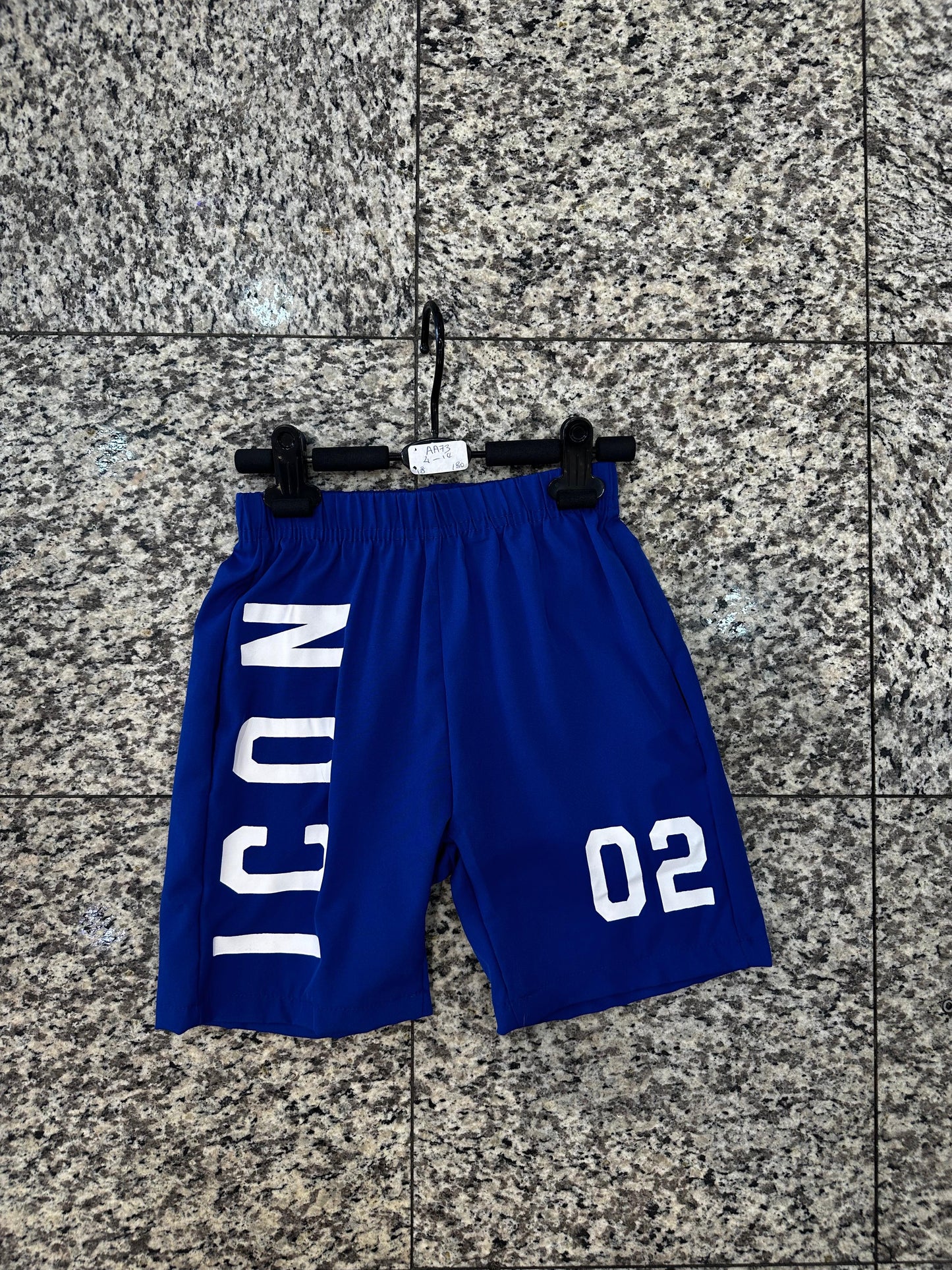 SHORT A73 ICON bleu