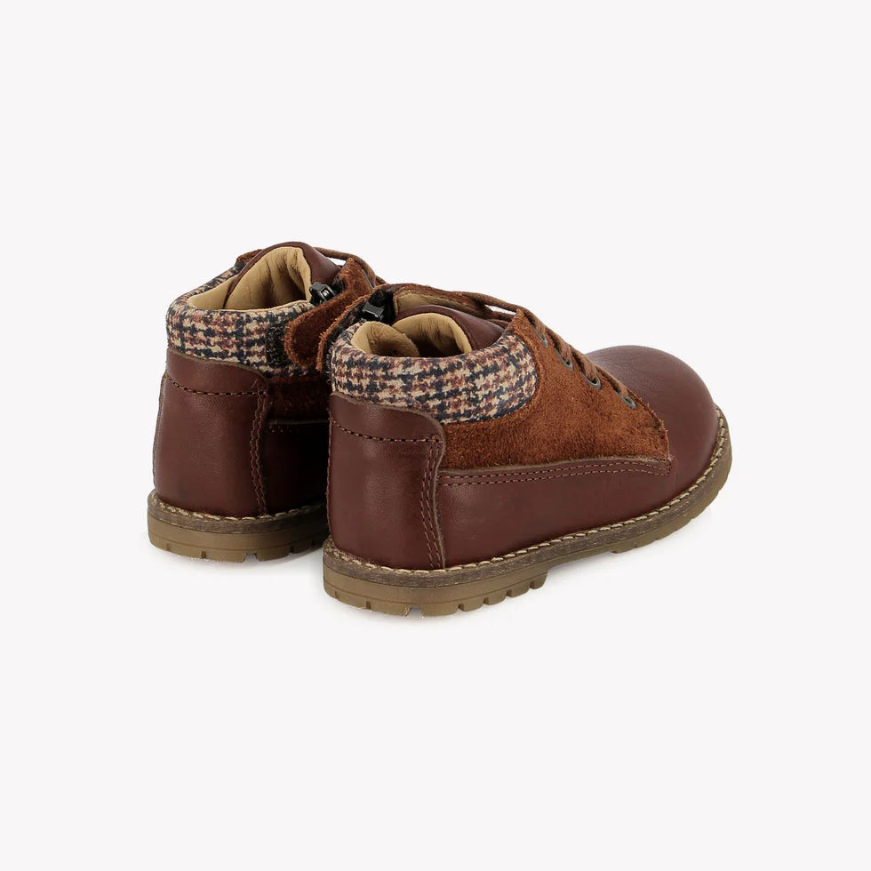 BOB ZIP POM D'API marron