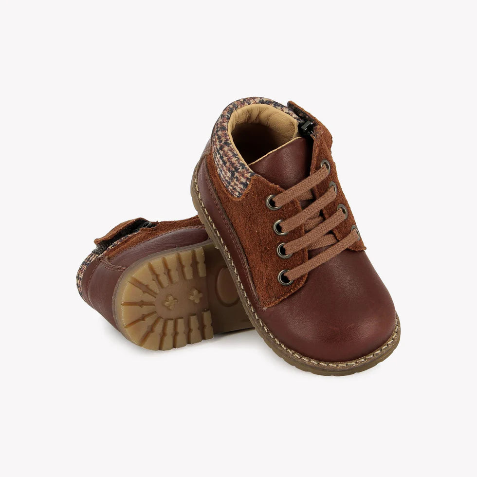 BOB ZIP POM D'API marron