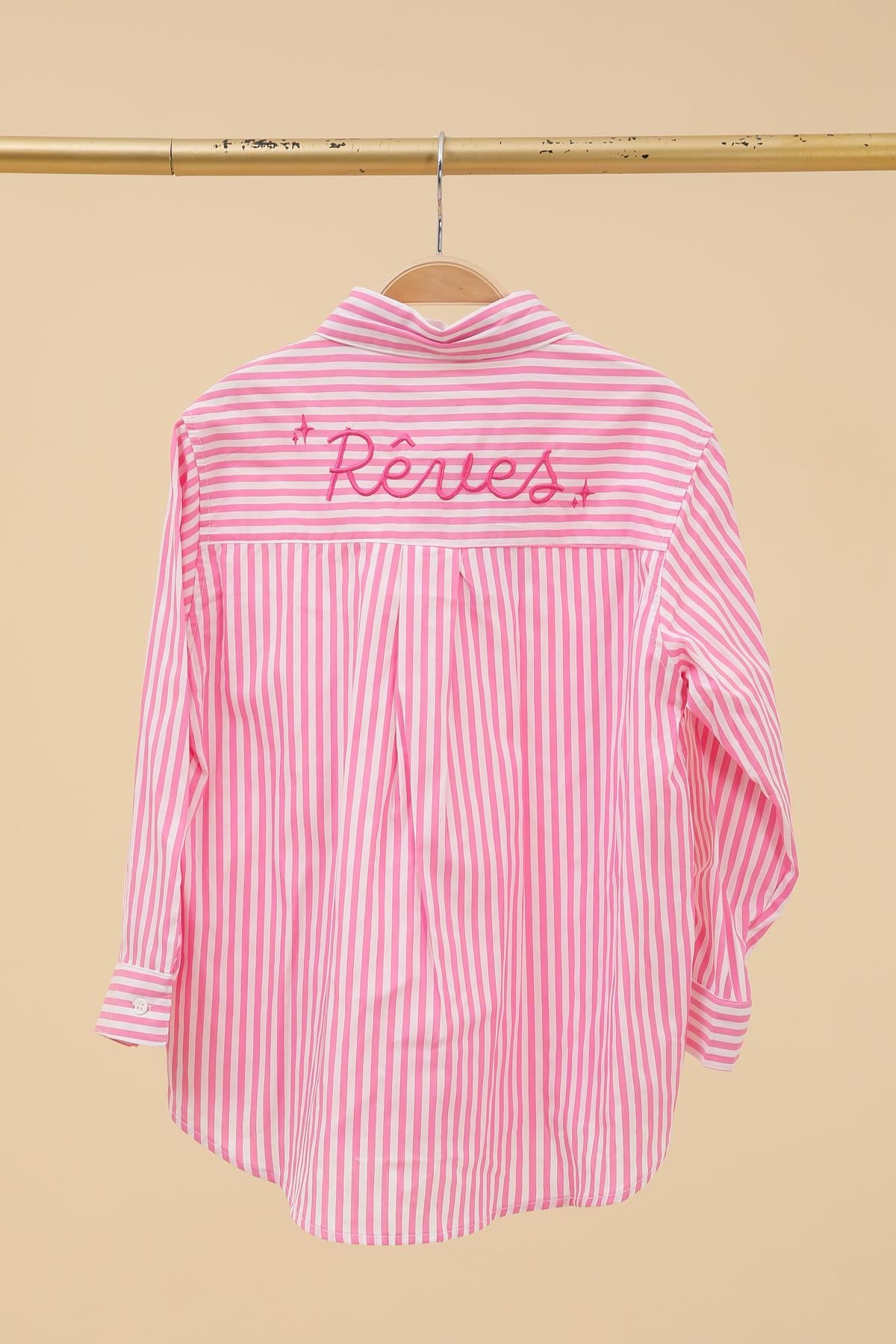 CHEMISE RÊVE rose