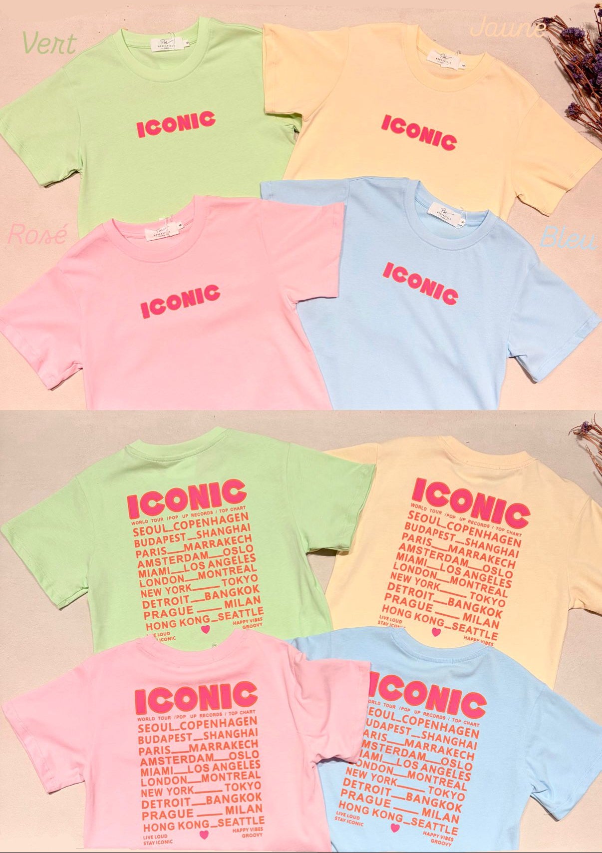 TEE-SHIRT ICONIC ENFANT