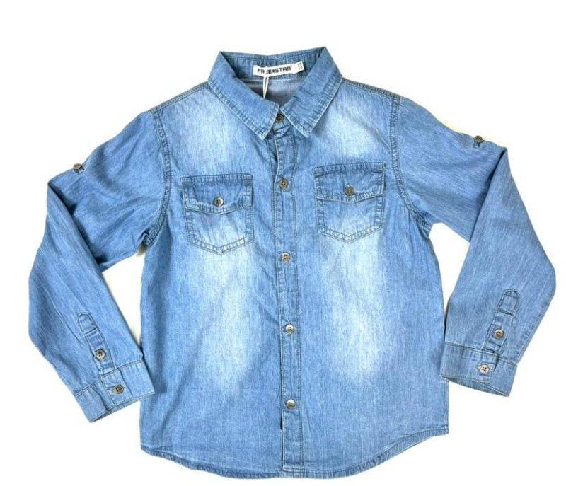 Chemise jeans garçon