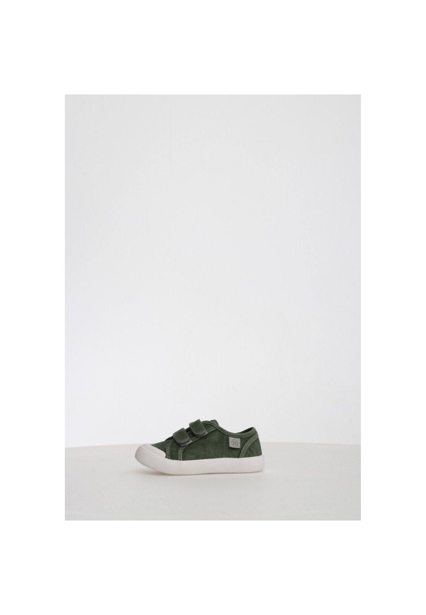 SUMMER VELCRO TOILE NATURINO kaki