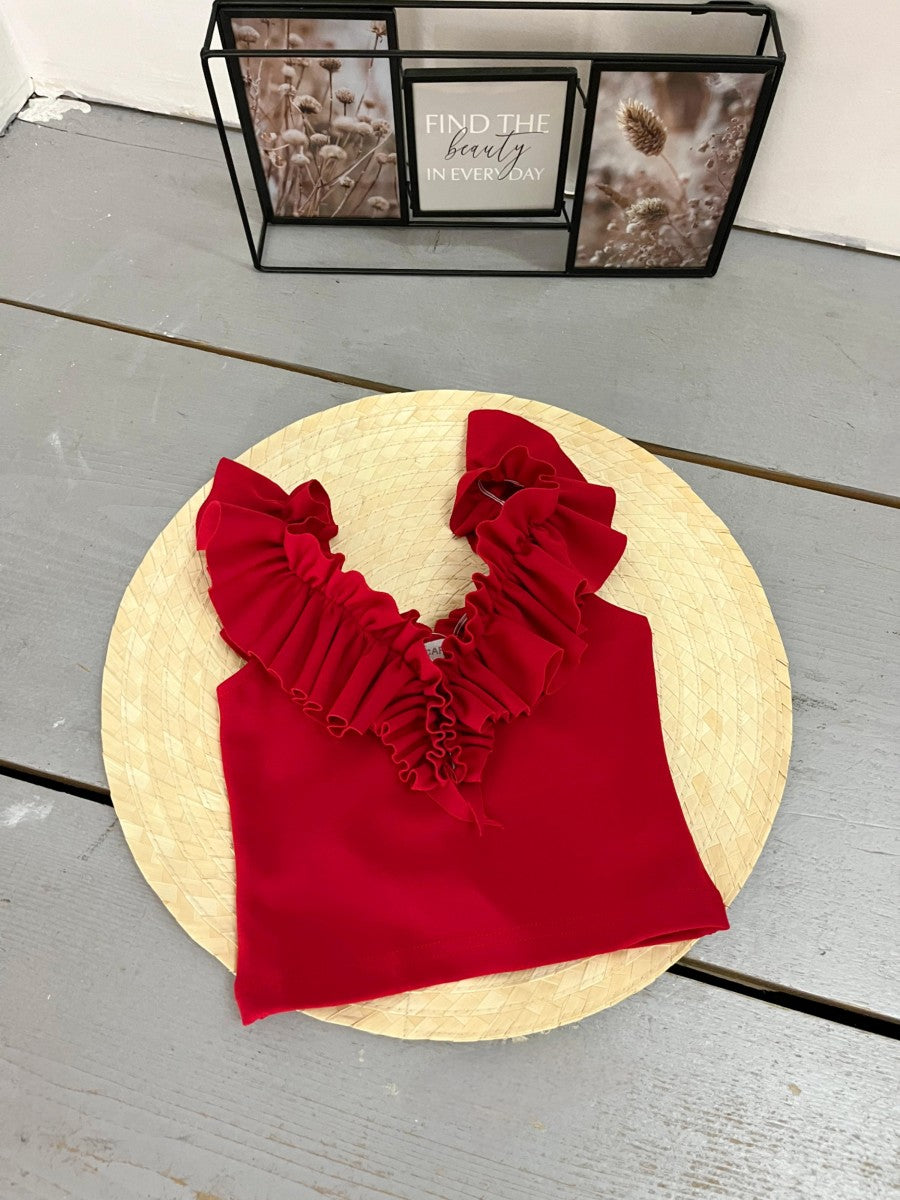 TOP 24F012 rouge enfant