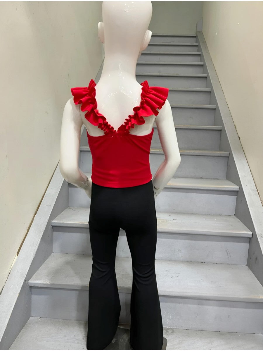 TOP 24F012 rouge enfant