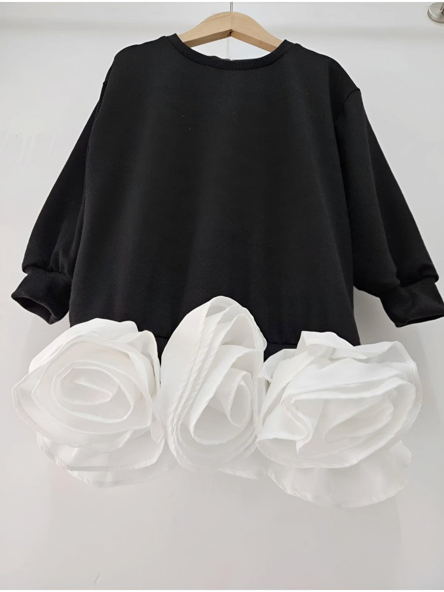 ROBE FLEUR 013 fille