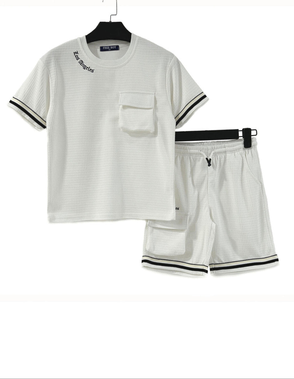 ENSEMBLE 9116 GARCON blanc