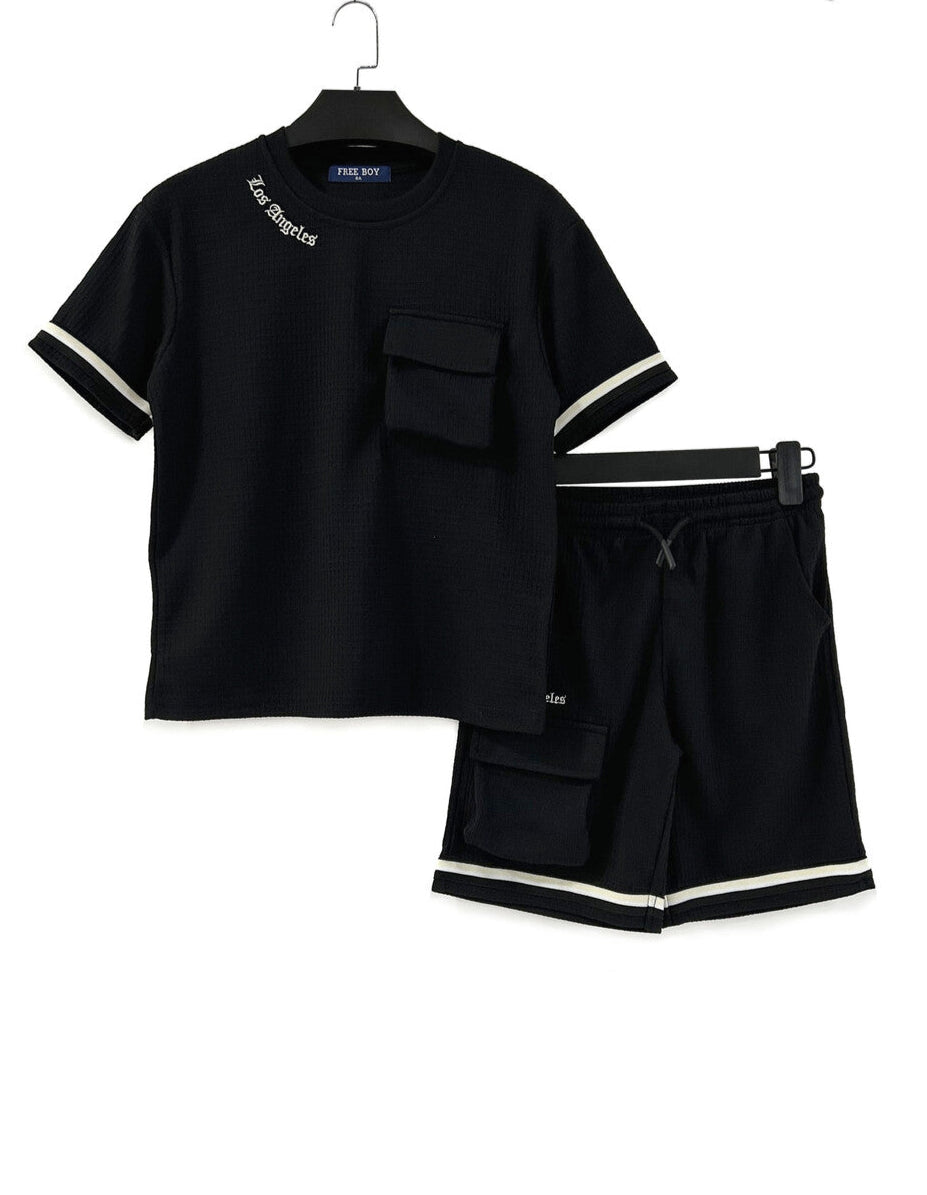ENSEMBLE 9116 GARCON noir
