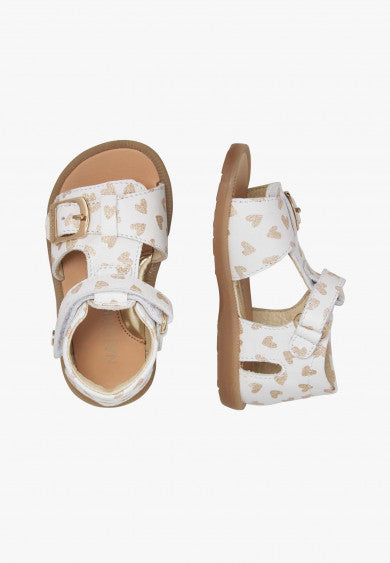 QUARZO NU-PIED NATURINO blanc et or