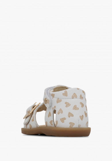 QUARZO NU-PIED NATURINO blanc et or