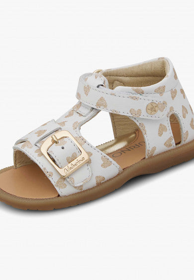 QUARZO NU-PIED NATURINO blanc et or