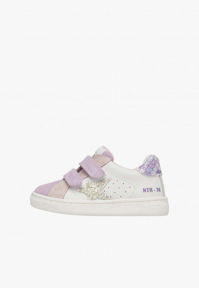 PIN VELCRO NATURINO lila