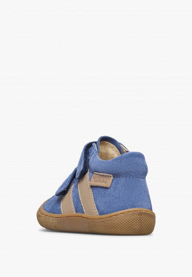 SABBY BAREFOOT NATURINO bleu/taupe