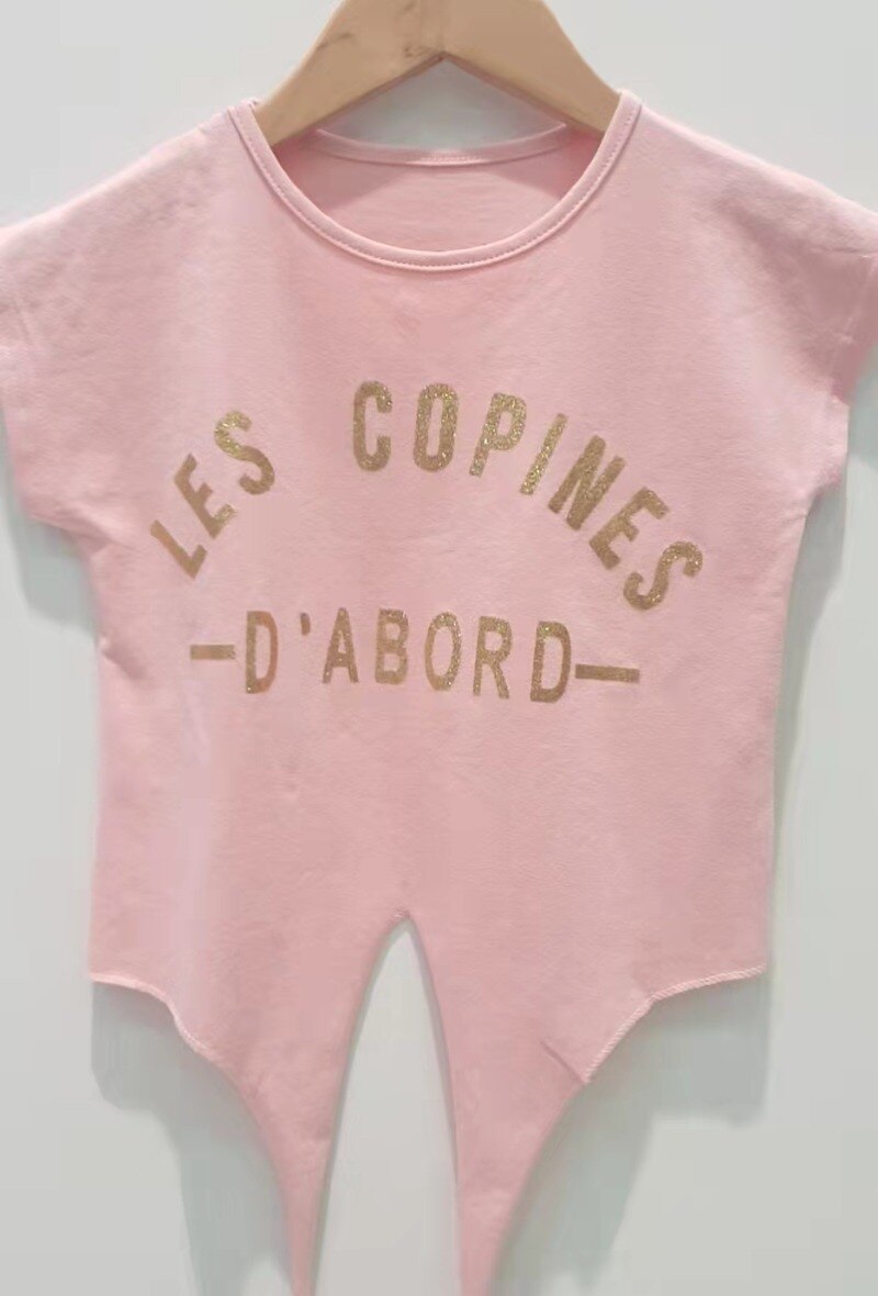 TEE-SHIRT LES COPINES D'ABORD rose