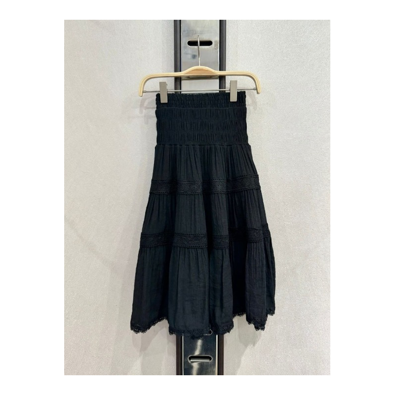 JUPE LONGUE BOHEME noir
