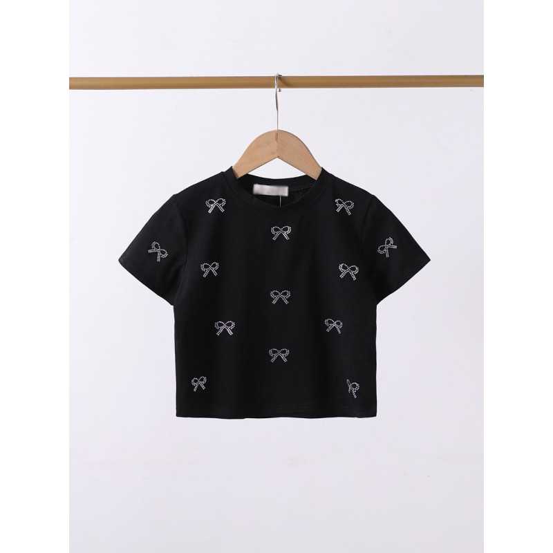 TEE-SHIRT NOEUD noir