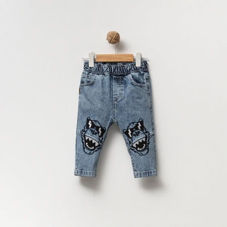 Jeans bébé dino OVERDO