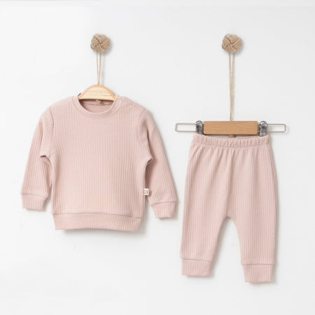 ENSEMBLE JOGG OVERDO rose