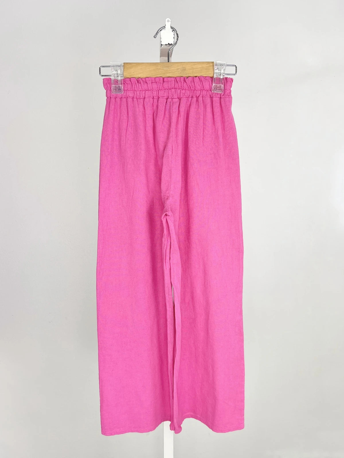 PANTALON LIN rose