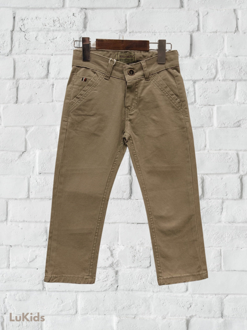 Chino bébé camel