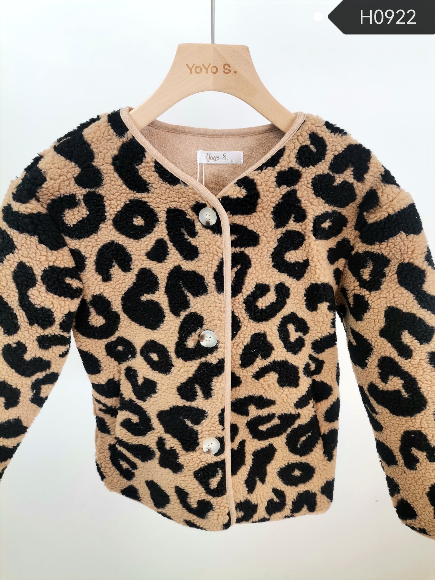 VESTE H0922 léopard