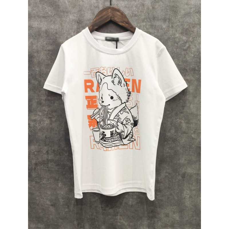 TEE-SHIRT MANGA blanc