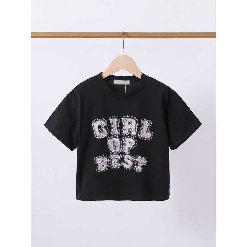 TEE-SHIRT GIRL noir