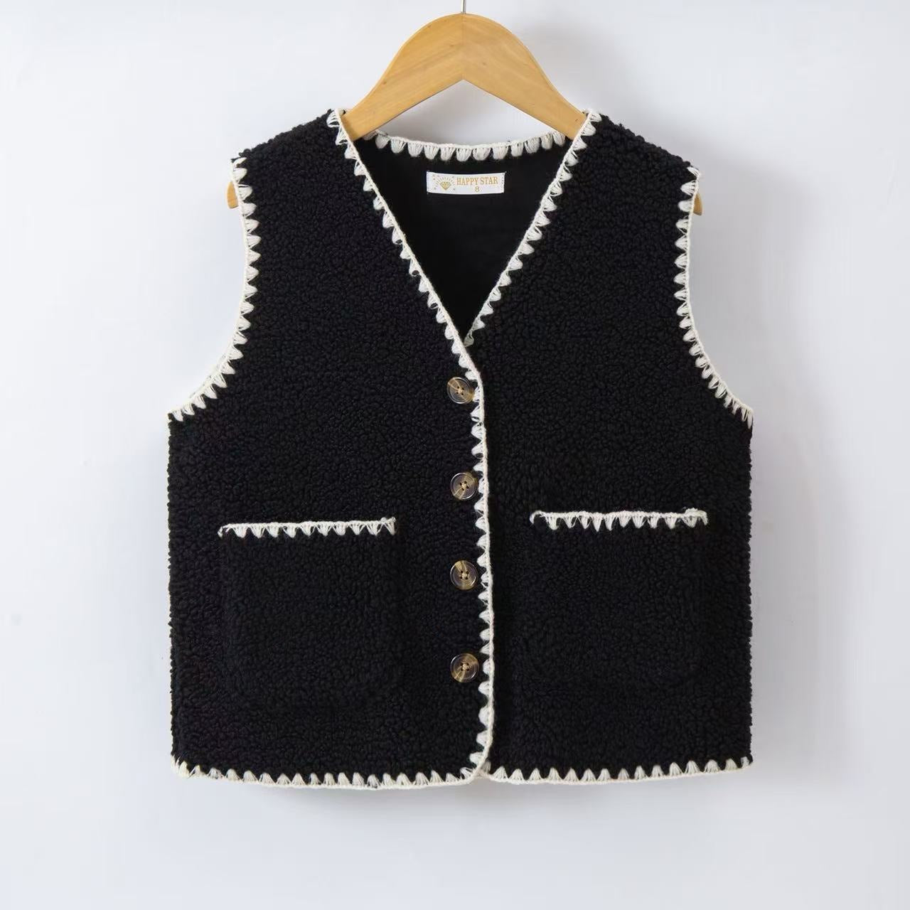 Gilet sans manche noir 8362