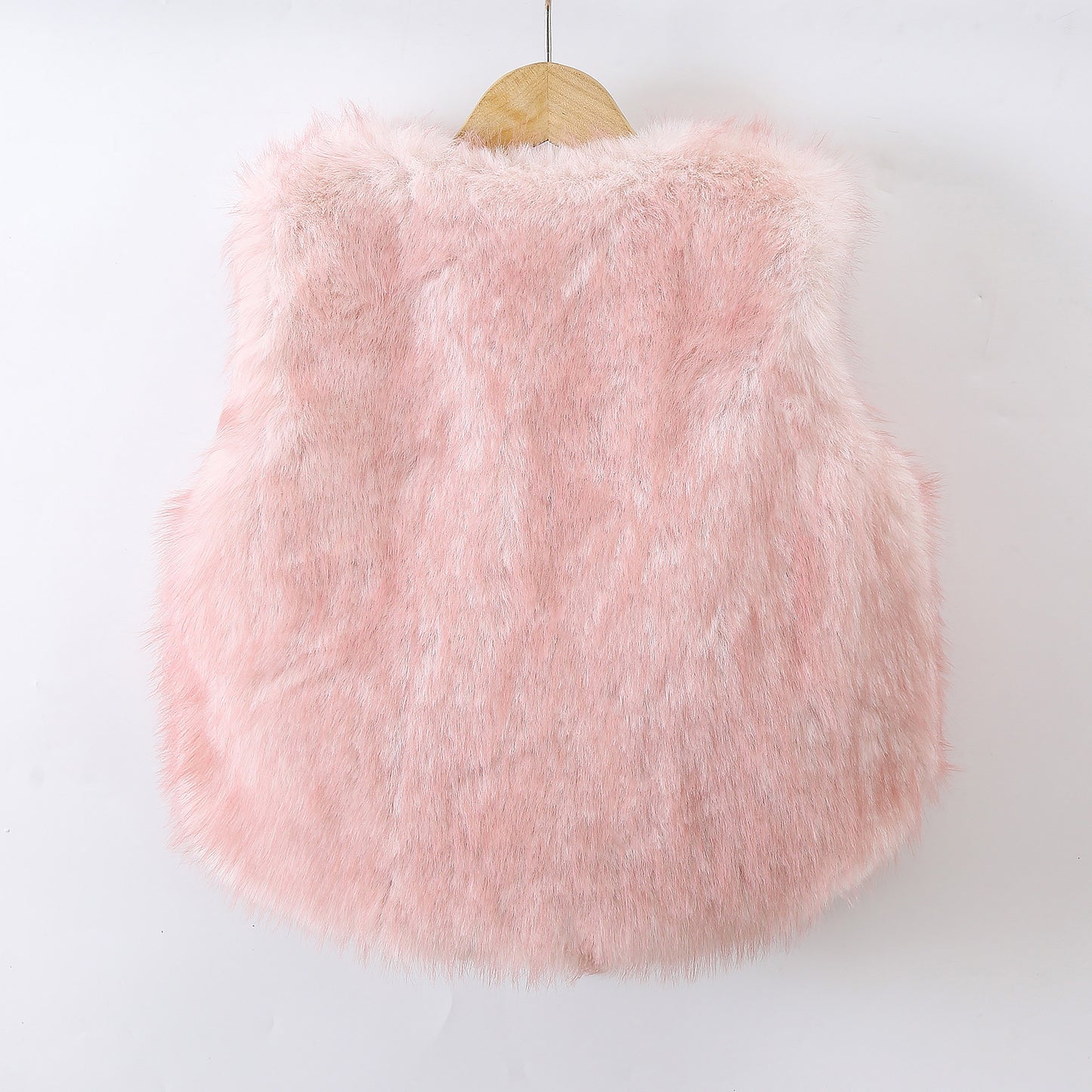 GILET8350 SANS MANCHE MOUMOUTE rose