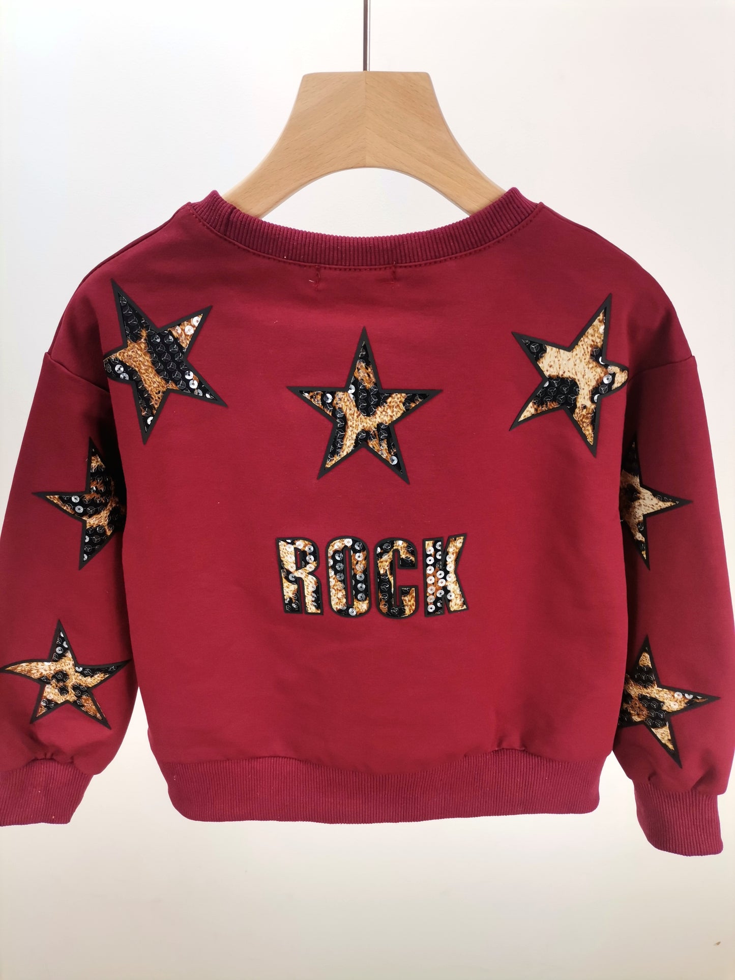 SWEAT B3324 bordeaux