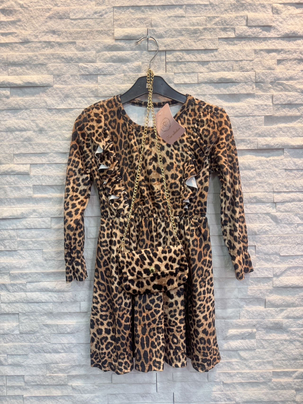 ROBE LÉOPARD fille