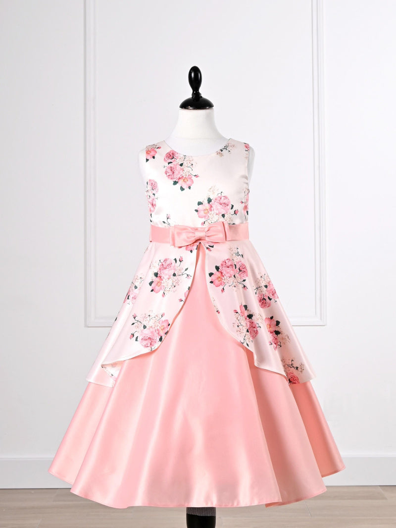 ROBE CEREMONIE FLEURS fille