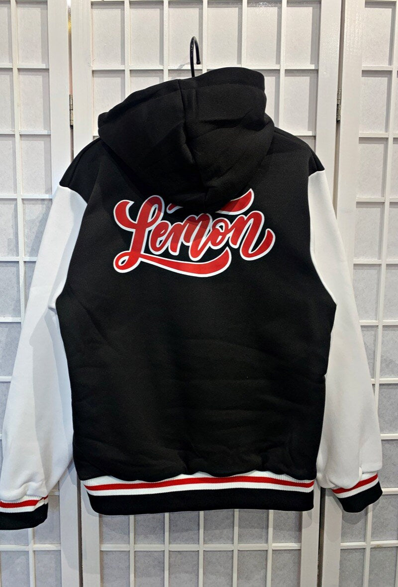 Veste sweat Amérique rouge