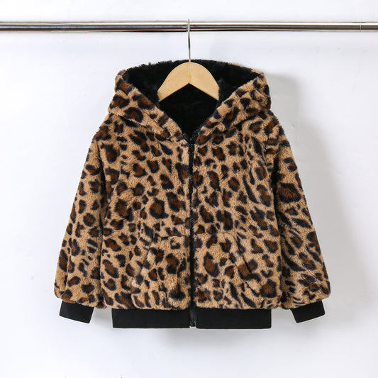VESTE REVERSIBLE léopard