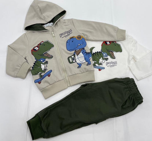 VESTE/JOGGING/TEE-SHIRT ML DINOJA