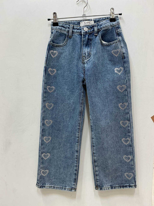 JEANS YX115 bleu