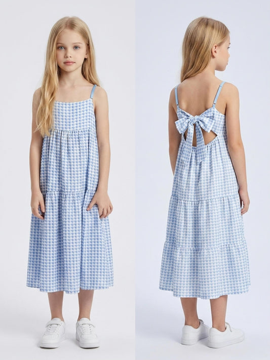 ROBE LONGUE 309 bleu