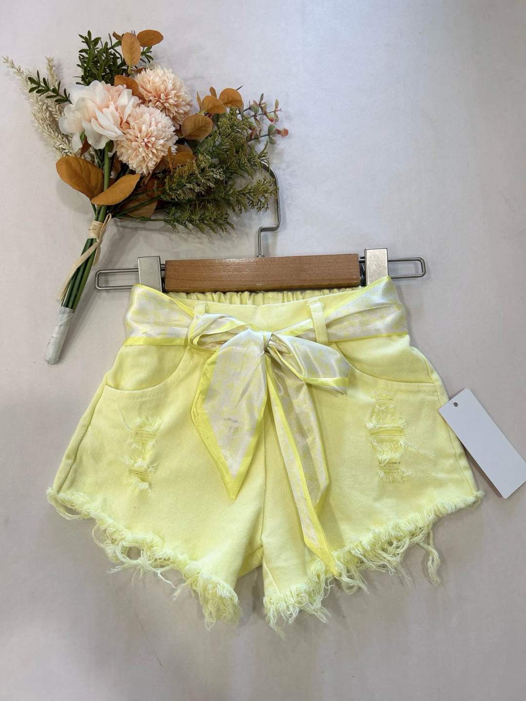 SHORT NOEUD 24104 jaune