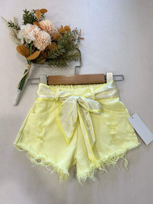 SHORT NOEUD 24104 jaune