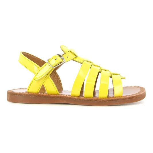 POM D'API PLAGETTE STRAP JAUNE