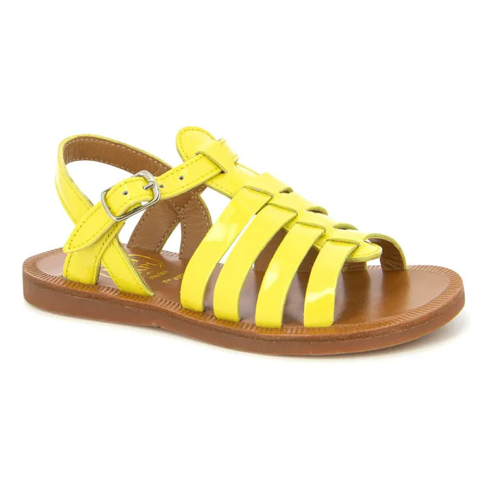 POM D'API PLAGETTE STRAP JAUNE