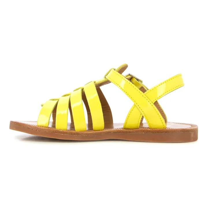 POM D'API PLAGETTE STRAP JAUNE