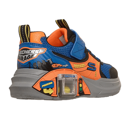 BASKET GARAGE SKECHERS bleu
